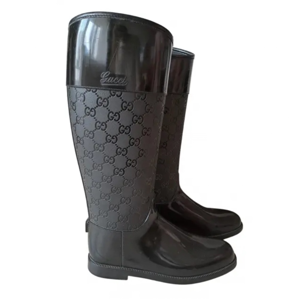 GUCCI Wellington rain boots